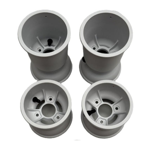 Kart Republic - SET WHEELS 132-212 MG WHITE